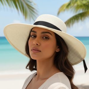 Sombrero de playa ala de mar